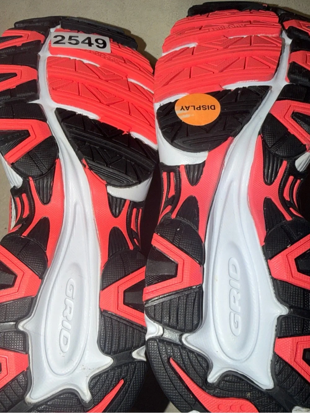 Saucony Women’s Oasis Run/Training Shoes White Blue Orange 15096-25 Size 10